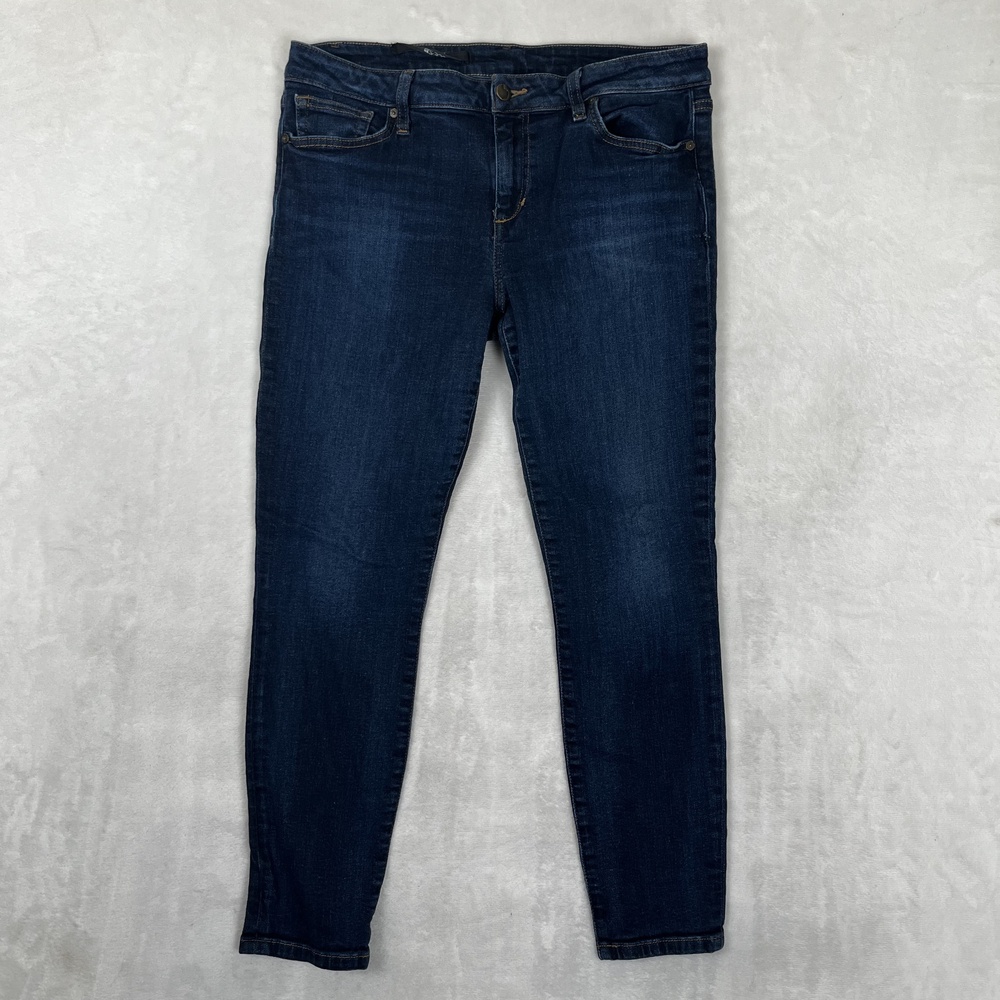 Joes Jeans Womens 32 Blue Extra Slim Skinny Ankle Denim Dark Wash Pants